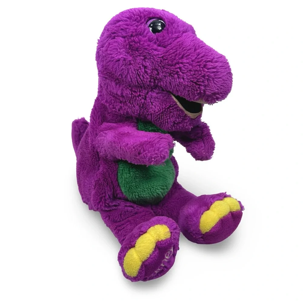 Vintage 1992 Barney the Dinosaur Plush 8